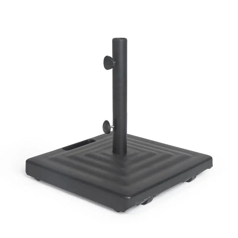 Capri Square Umbrella Base (Black)