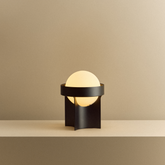 Loop Table Lamp in Dark Grey + Sphere IV