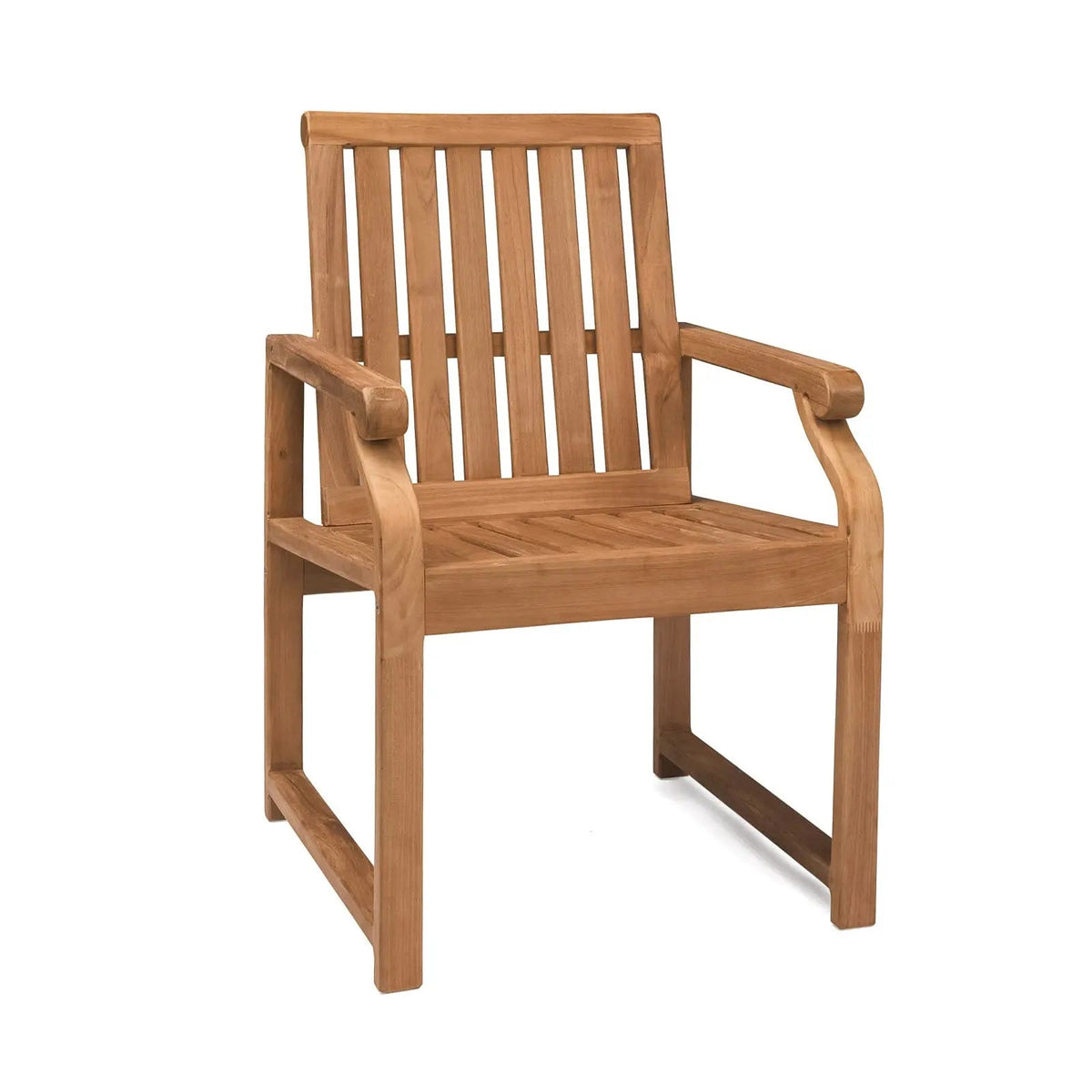 Capri Teak A-Grade Outdoor Dining Arm Chair