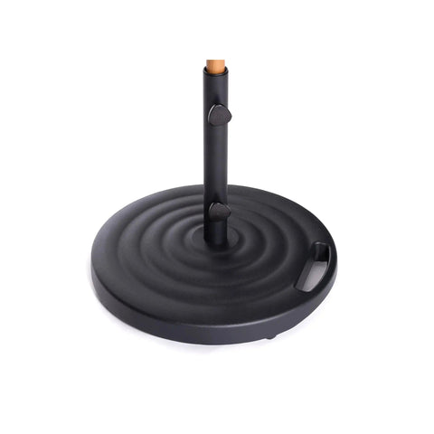 Capri Round Umbrella Base (Black)
