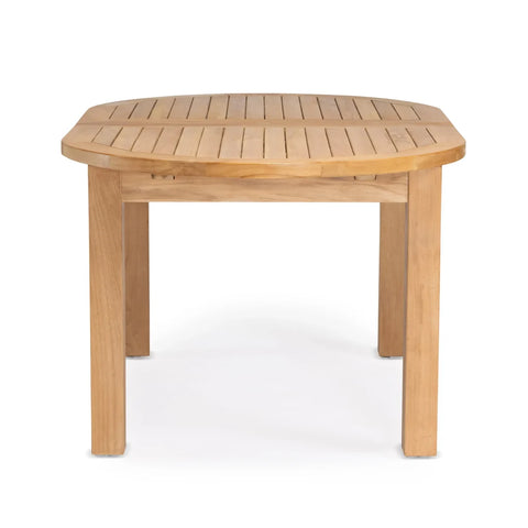 Capri Teak A-Grade Outdoor Oval Double Extension Table 86-101-117"