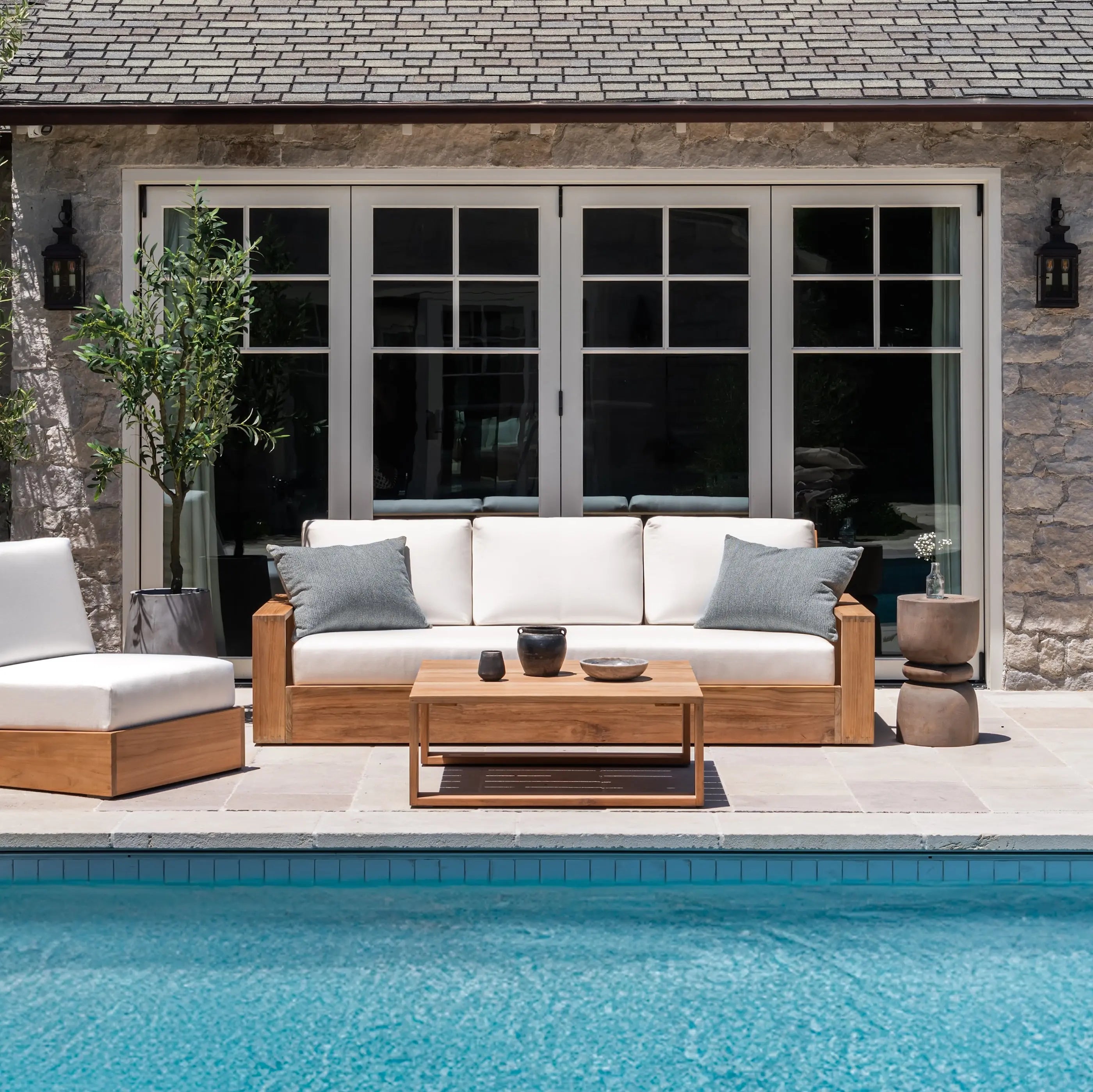 Kuba Teak A-Grade Outdoor Sofa