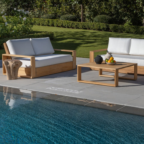 Kuba (Ready to Ship) Teak A-Grade Outdoor Loveseat